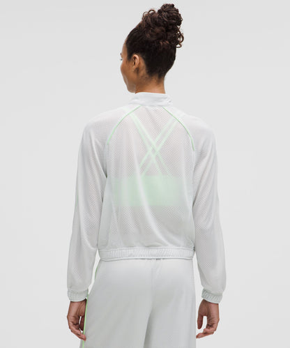 Lululemon Women's Mesh Full-Zip Training Jacket