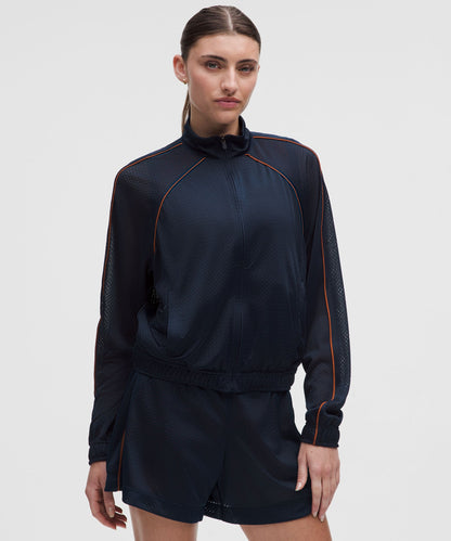 Lululemon Mesh Full-Zip Training Jacket