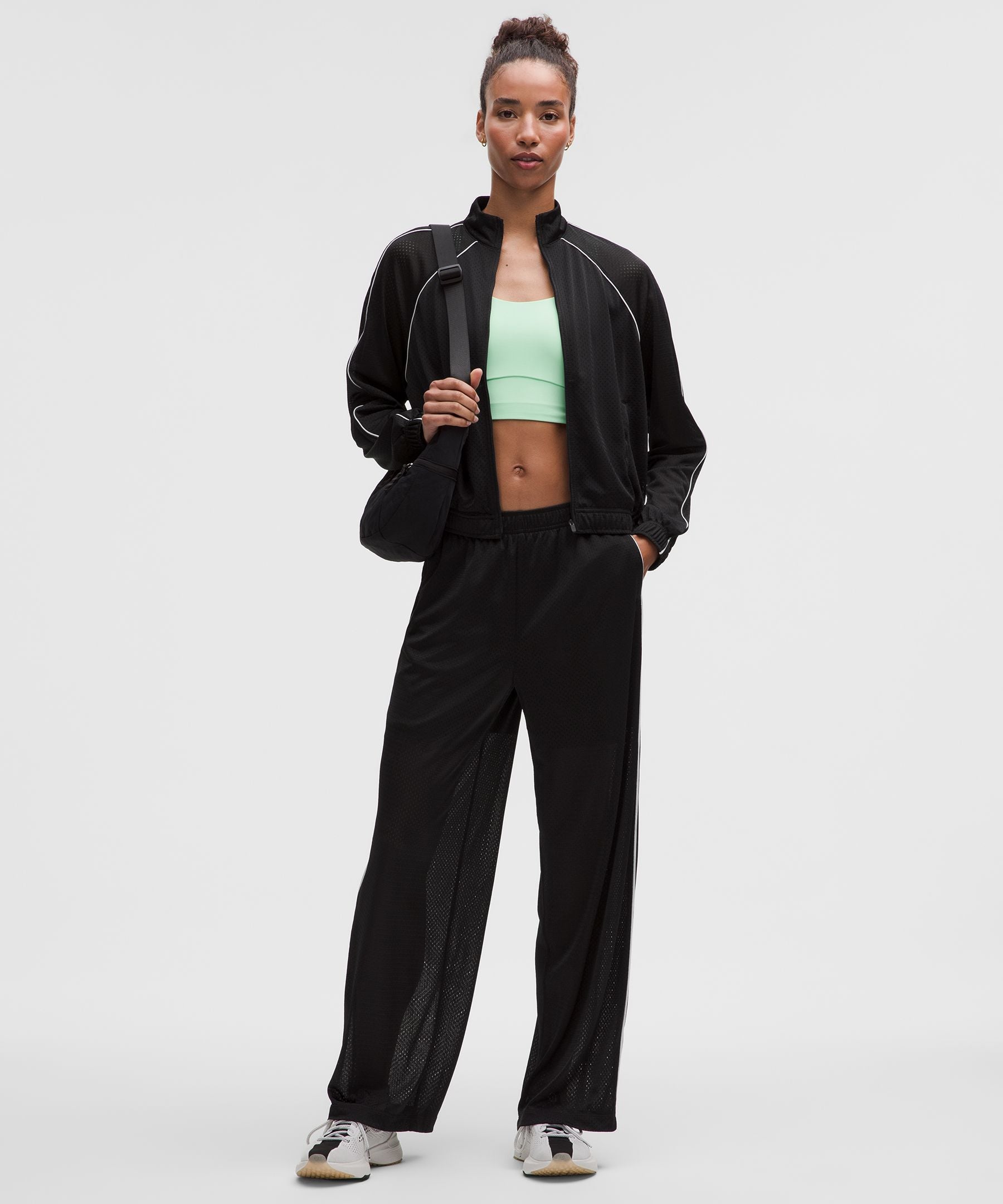 Lululemon Women's Mesh Full-Zip Training Jacket