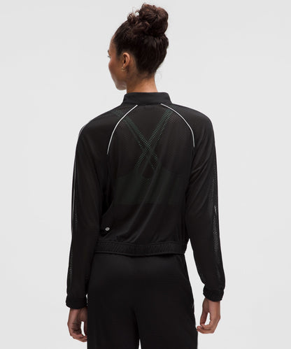 Lululemon Women's Mesh Full-Zip Training Jacket