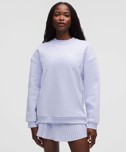 Lululemon Womens Big Cozy Oversized Pullover *Tennis