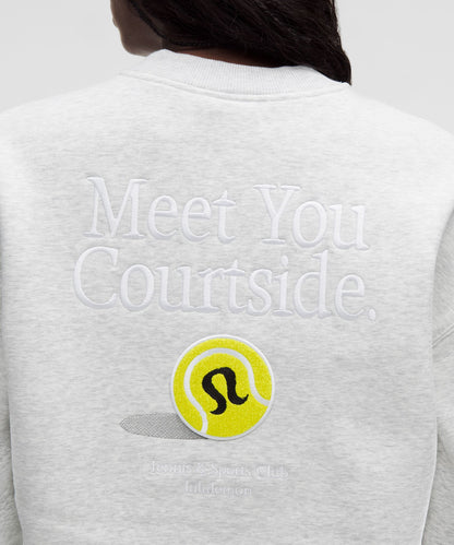 Lululemon Womens Big Cozy Oversized Pullover *Tennis