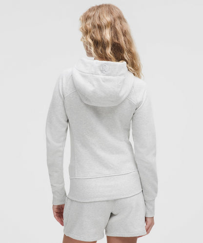 Lululemon Scuba Full-Zip Hoodie Heathered Core Ultra Light Grey