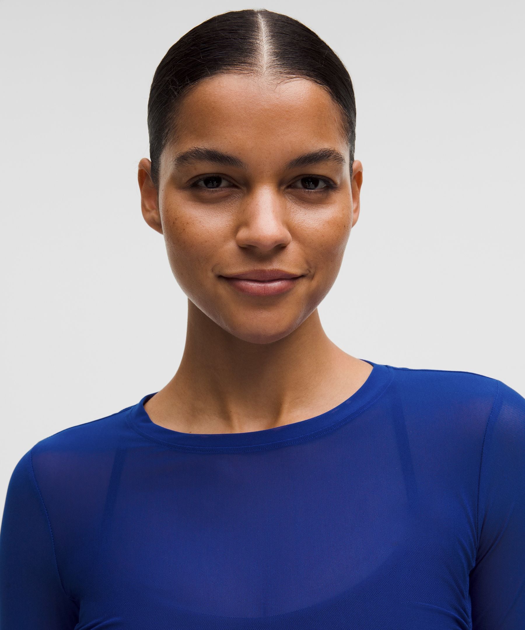 Lululemon Women's Mesh Ruched Long-Sleeve Shirt