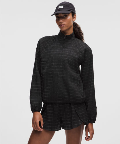 Lululemon Adapted State Textured Jacket *Reflective Grid