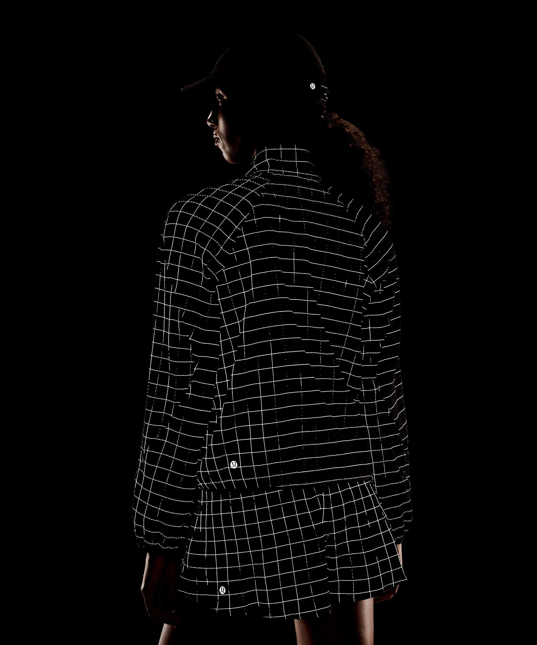 Lululemon Adapted State Textured Jacket *Reflective Grid