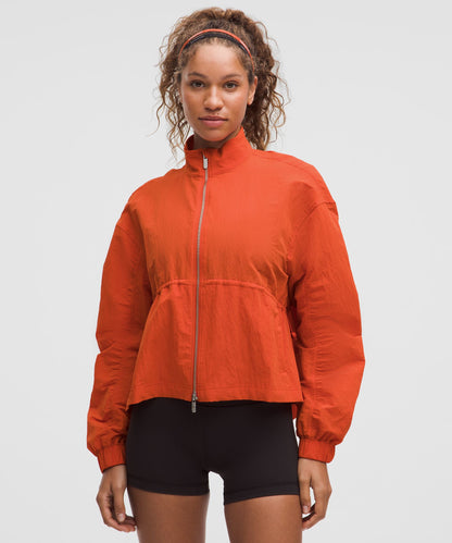 Lululemon Women's Crinkle Nylon Cinchable Jacket