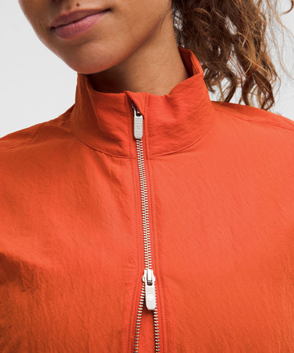 Lululemon Crinkle Nylon Cinchable Jacket