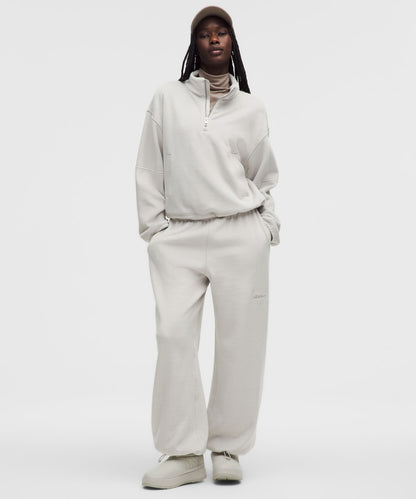 Lululemon Women's Plush Velour Oversized Half Zip