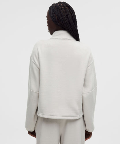 Lululemon Women's Plush Velour Oversized Half Zip
