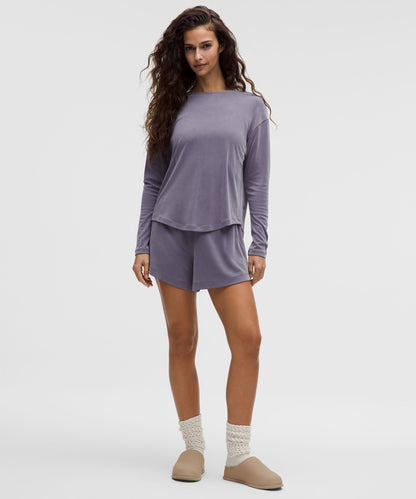 Lululemon Women's Drapey Softstreme Boatneck Long-Sleeve Shirt