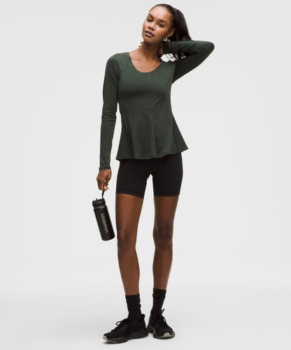 Lululemon Women's Lightweight Flowy Hem Long-Sleeve Shirt