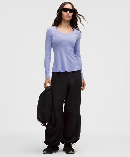 Lululemon Women's Lightweight Flowy Hem Long-Sleeve Shirt