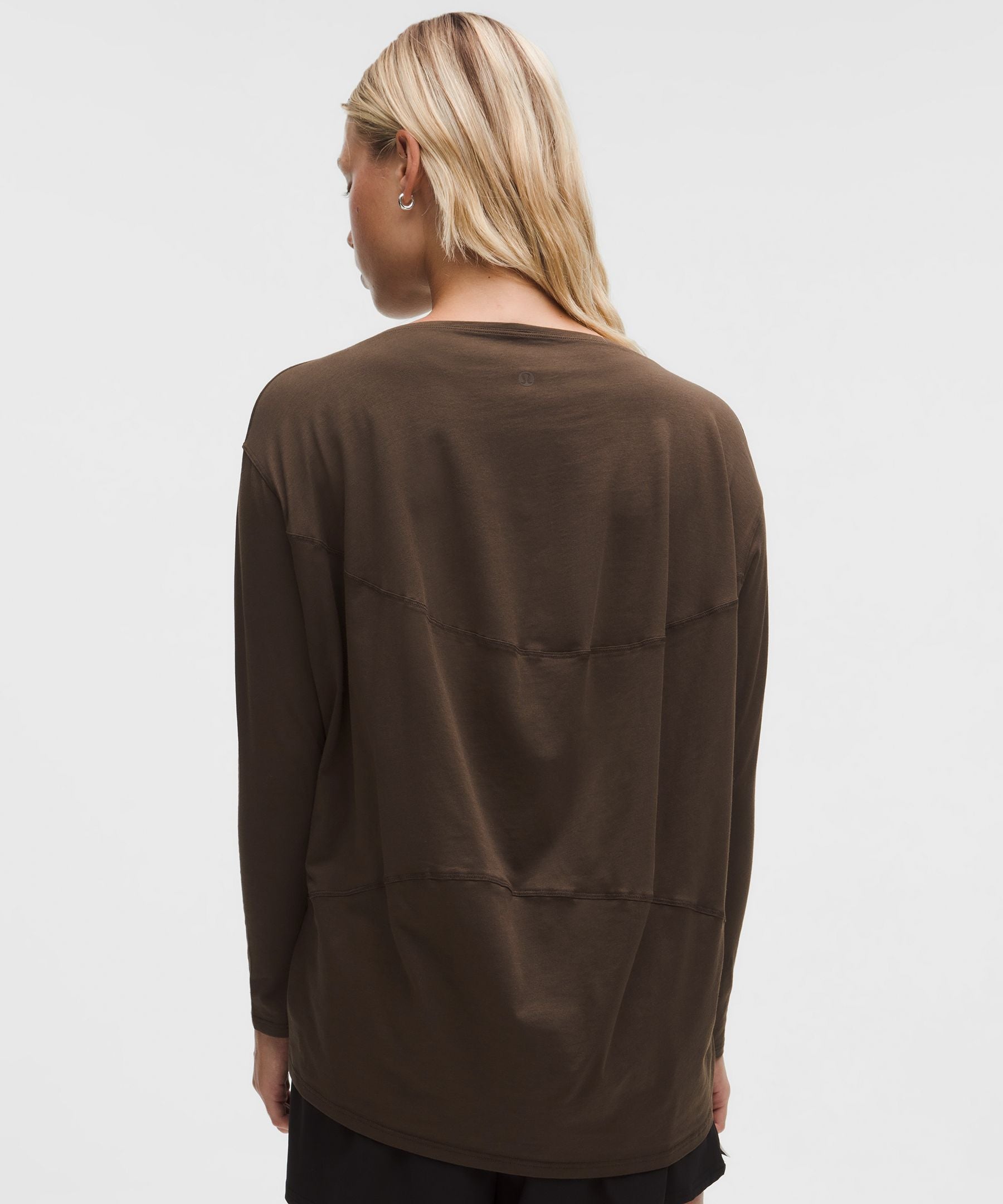 Lululemon Women's Back In Action Organic Cotton Long-Sleeve Shirt