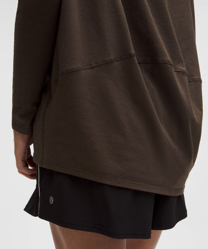 Lululemon Women's Back In Action Organic Cotton Long-Sleeve Shirt