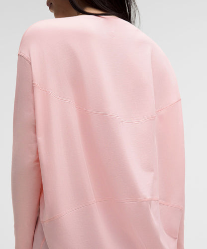 Lululemon Women's Back In Action Organic Cotton Long-Sleeve Shirt