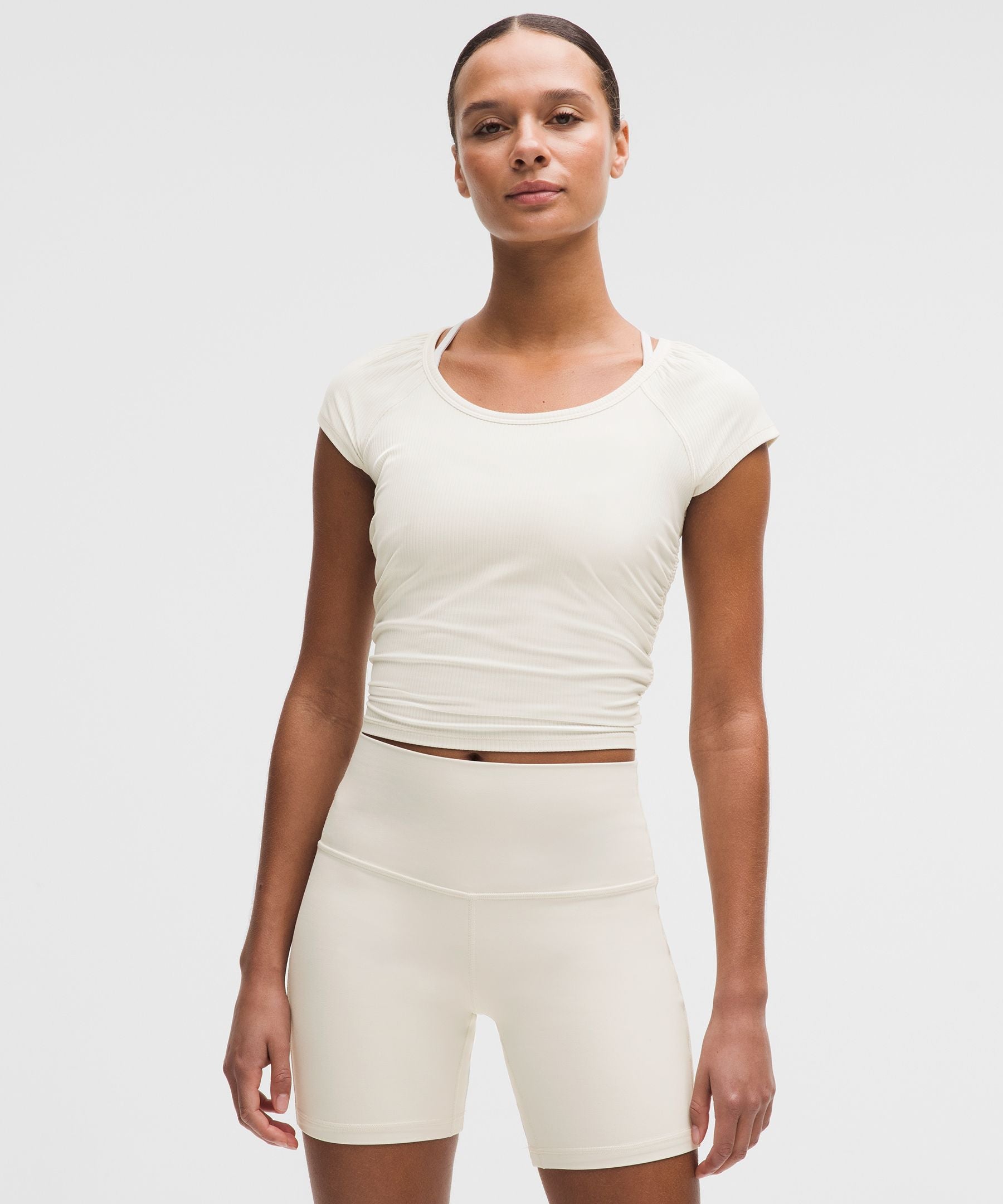 Lululemon Women's All It Takes Gathered Scoopneck T-Shirt