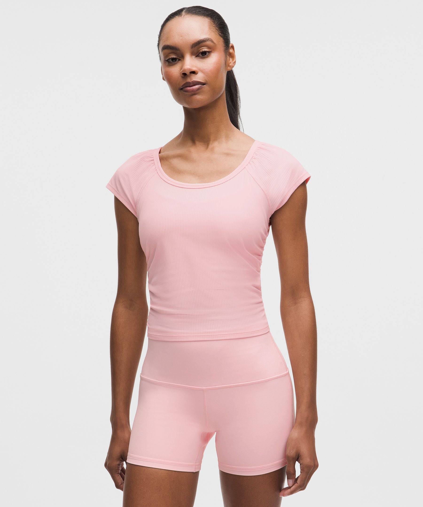 Lululemon Women's All It Takes Gathered Scoopneck T-Shirt