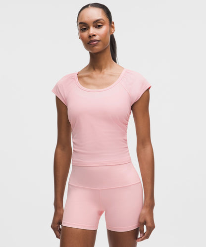 Lululemon Women's All It Takes Gathered Scoopneck T-Shirt