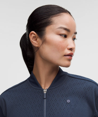 Lululemon Ace Advantage Knit Mesh Tennis Jacket