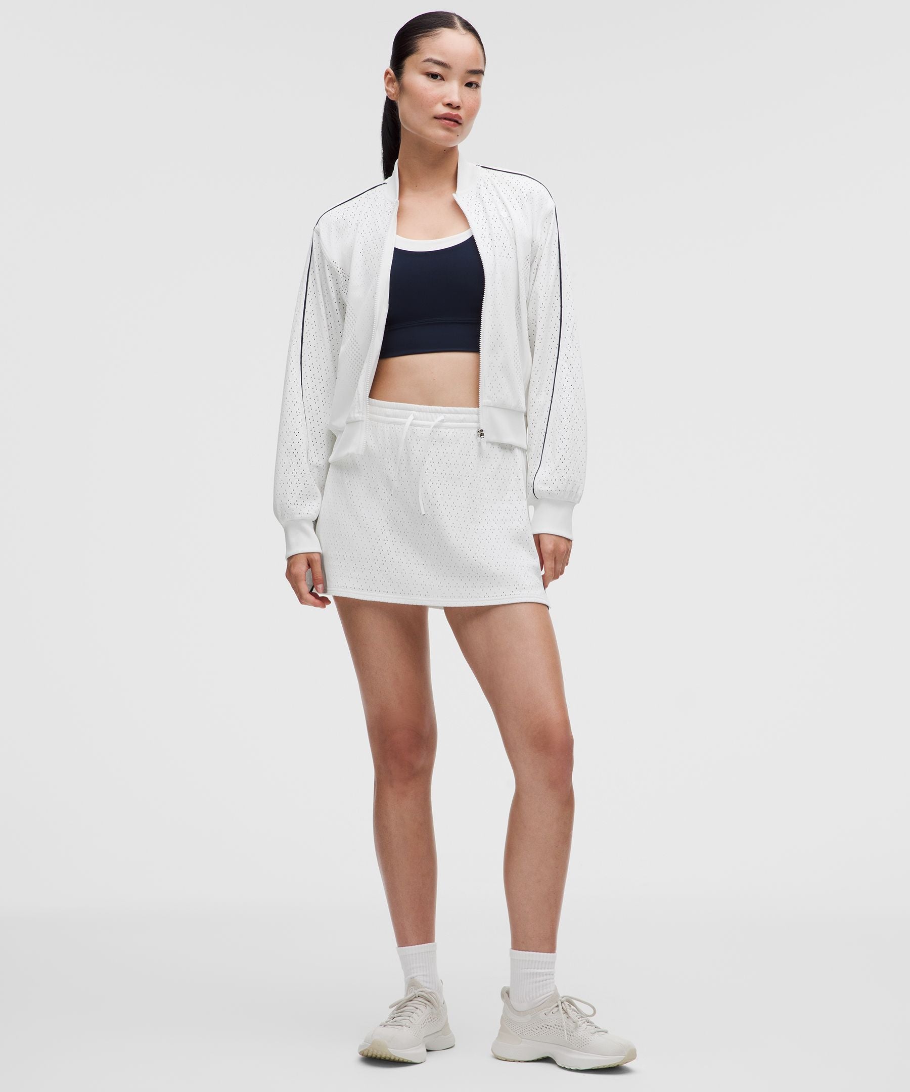 Lululemon Ace Advantage Knit Mesh Tennis Jacket