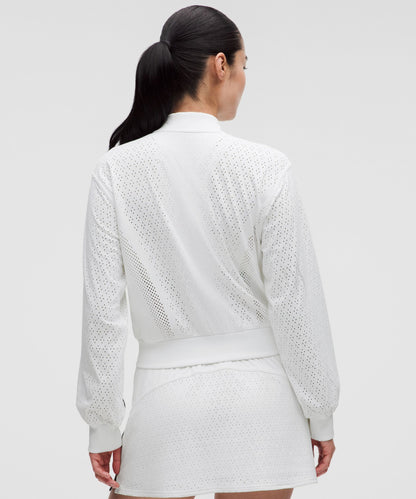 Lululemon Ace Advantage Knit Mesh Tennis Jacket