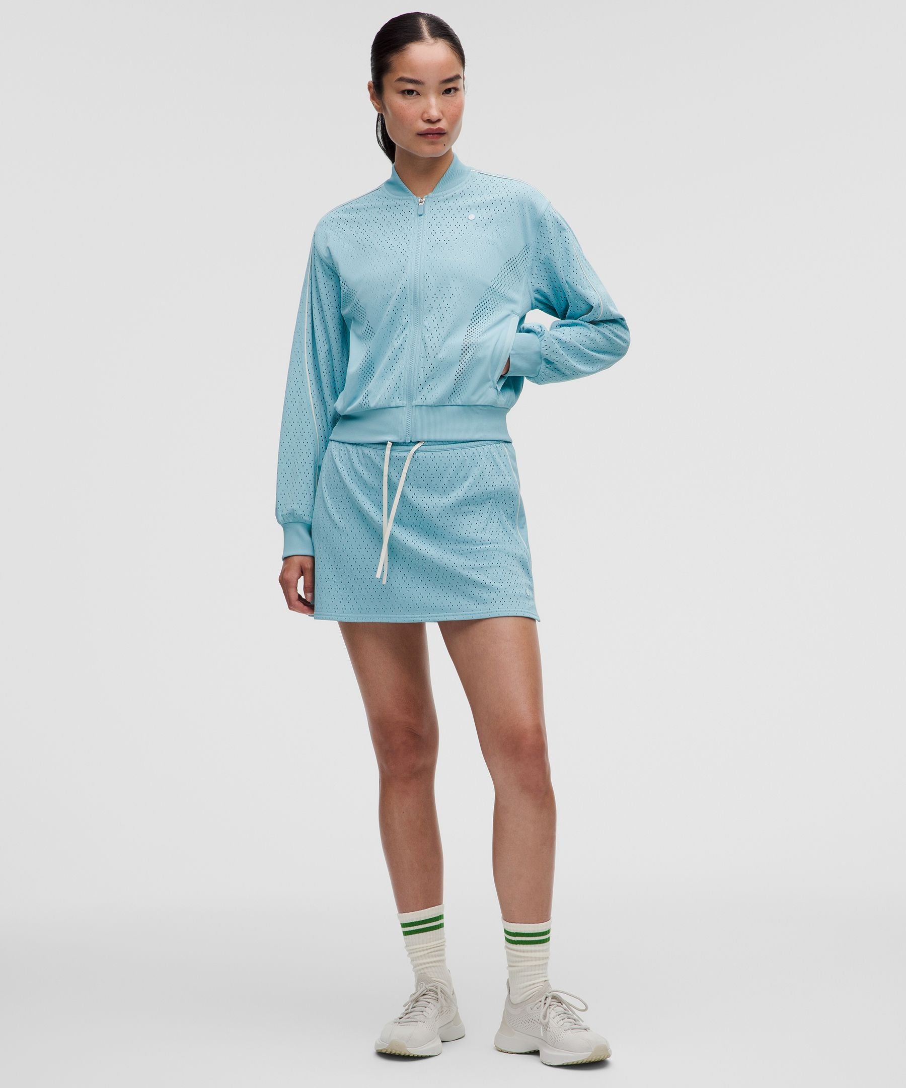 Lululemon Ace Advantage Knit Mesh Tennis Jacket