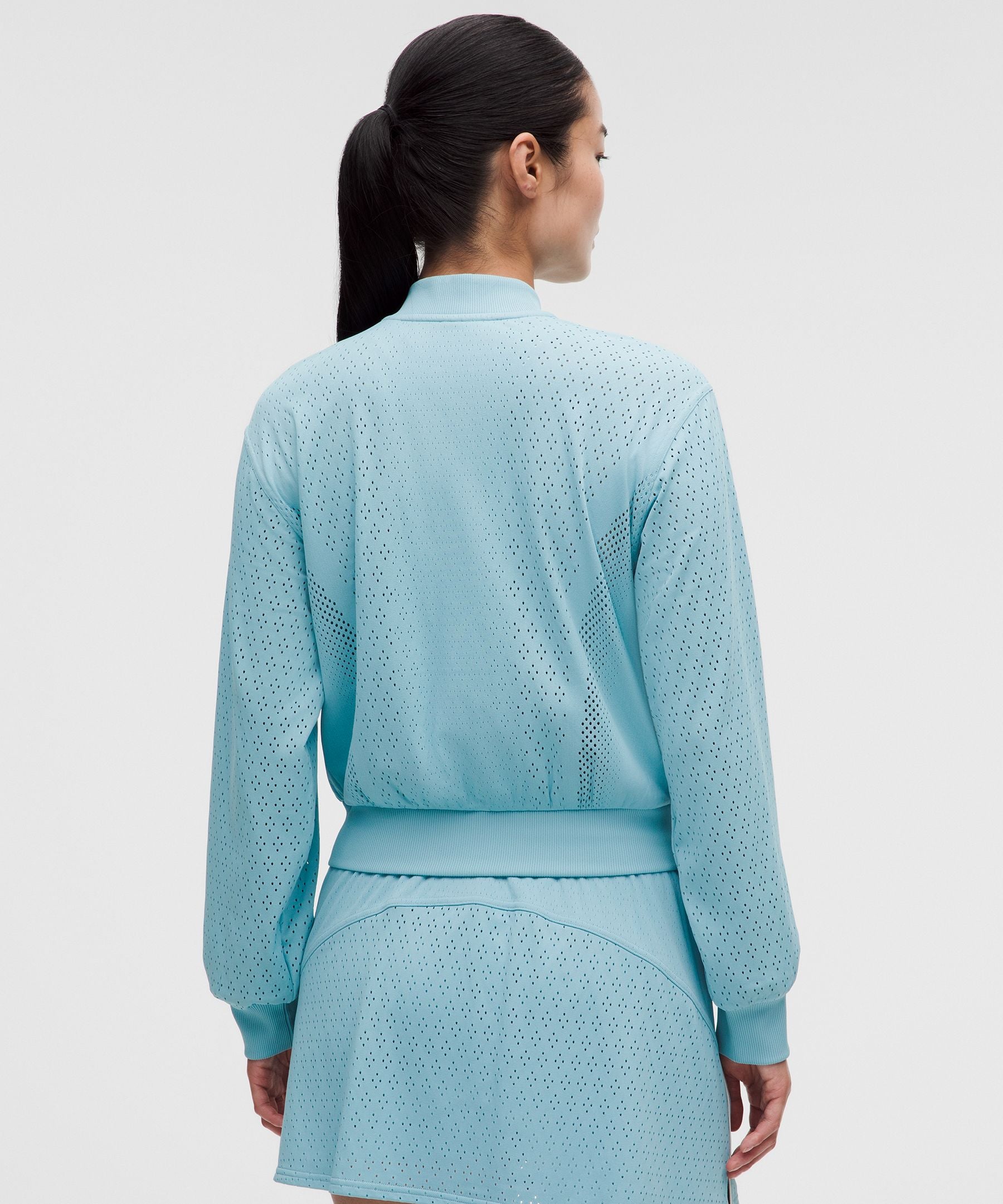 Lululemon Ace Advantage Knit Mesh Tennis Jacket
