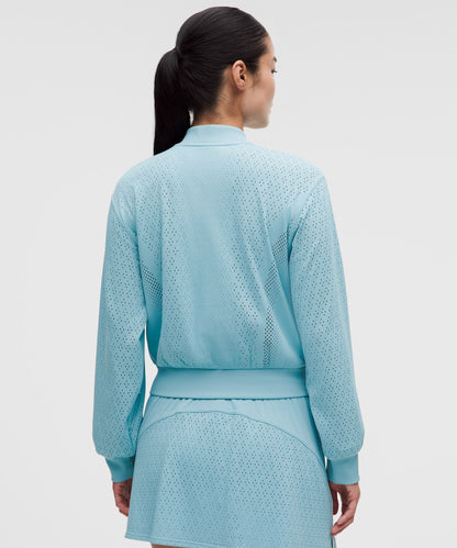 Lululemon Ace Advantage Knit Mesh Tennis Jacket