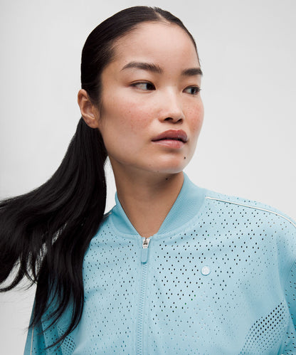 Lululemon Ace Advantage Knit Mesh Tennis Jacket