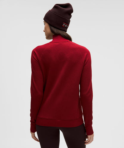 Lululemon Team Canada Women's Engineered Warmth Half Zip *COC Logo