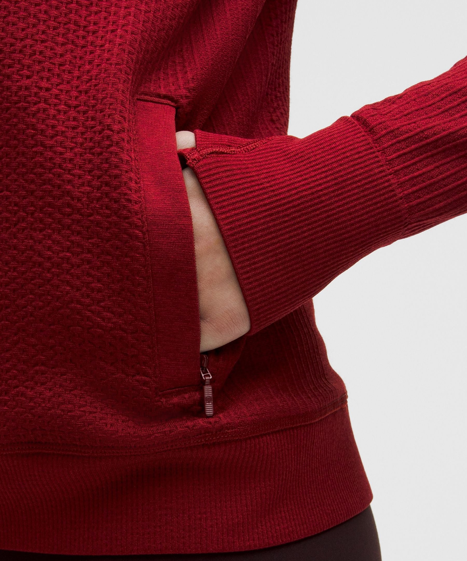Lululemon Team Canada Women's Engineered Warmth Half Zip *COC Logo