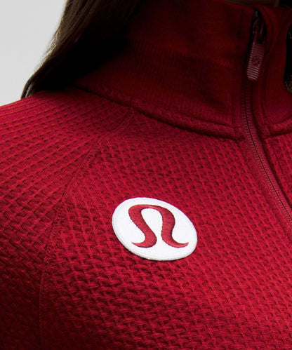 Lululemon Team Canada Women's Engineered Warmth Half Zip *COC Logo