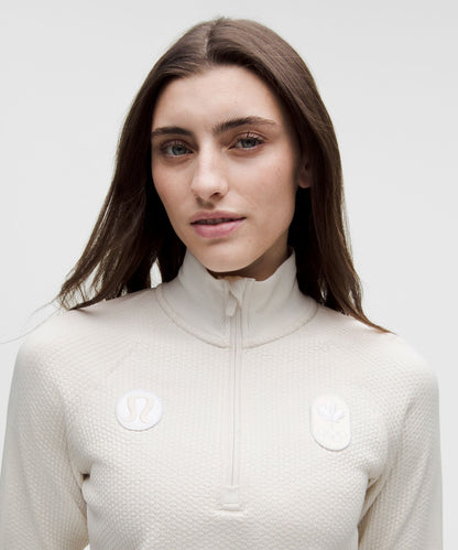 Lululemon Team Canada Women's Engineered Warmth Half Zip *COC Logo