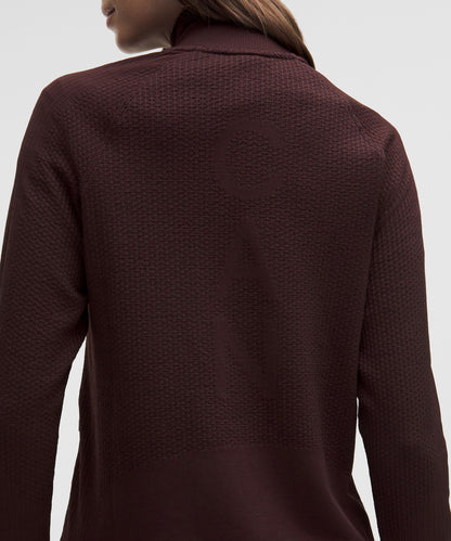 Lululemon Team Canada Women's Engineered Warmth Half Zip *CPC Logo