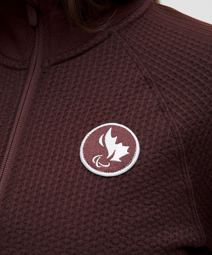 Lululemon Team Canada Women's Engineered Warmth Half Zip *CPC Logo