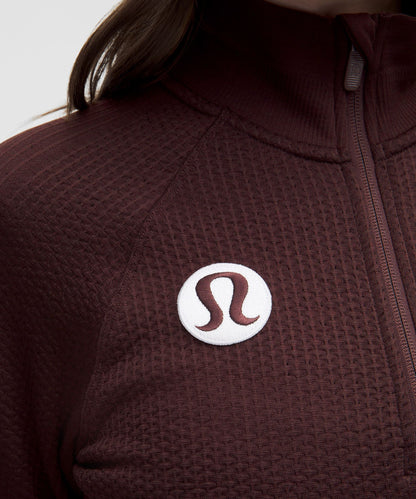 Lululemon Team Canada Women's Engineered Warmth Half Zip *CPC Logo