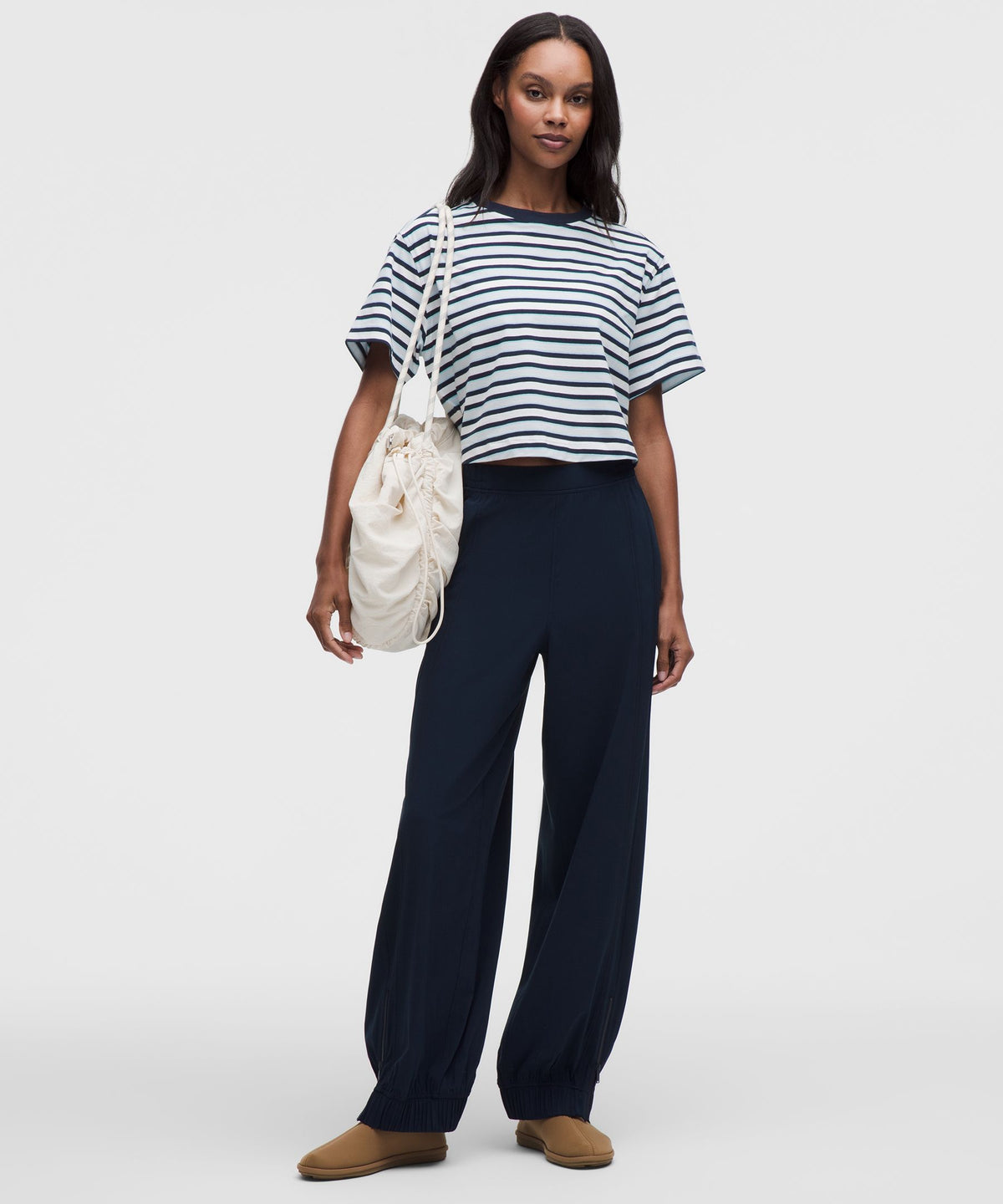 Lululemon Women's All Yours Organic Cotton Cropped T-Shirt