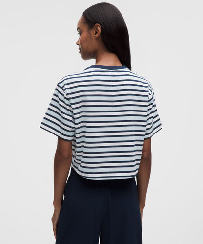 Lululemon Women's All Yours Organic Cotton Cropped T-Shirt