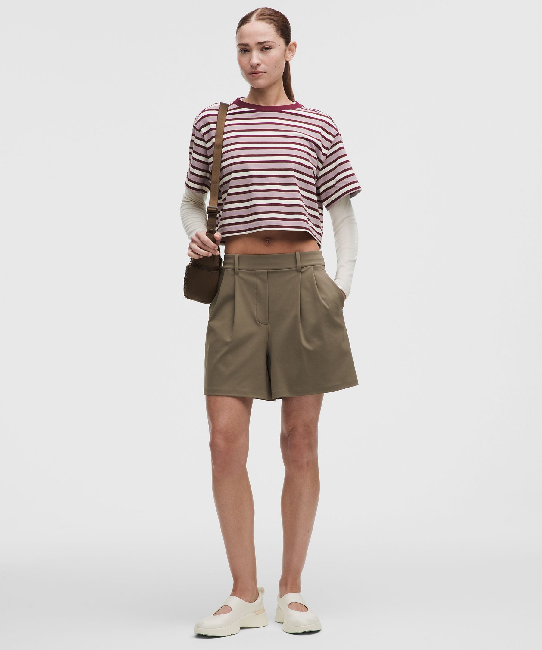 Lululemon Women's All Yours Organic Cotton Cropped T-Shirt