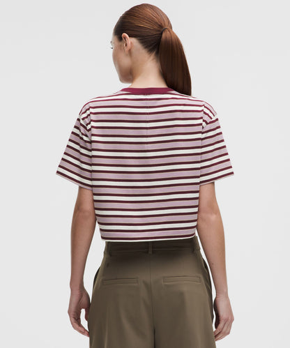 Lululemon Women's All Yours Organic Cotton Cropped T-Shirt