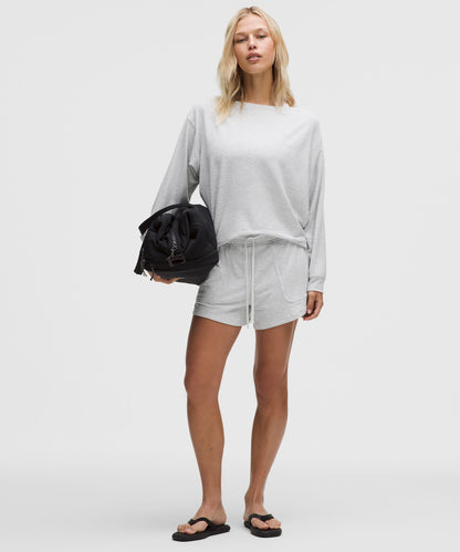 Lululemon Women's BeCalm Oversized Boatneck Long-Sleeve Shirt