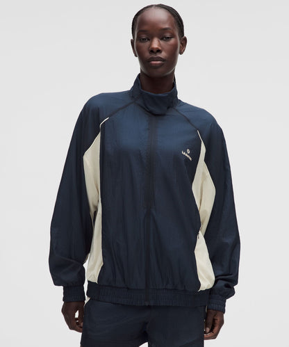 Lululemon License to Train Textured Nylon Jacket