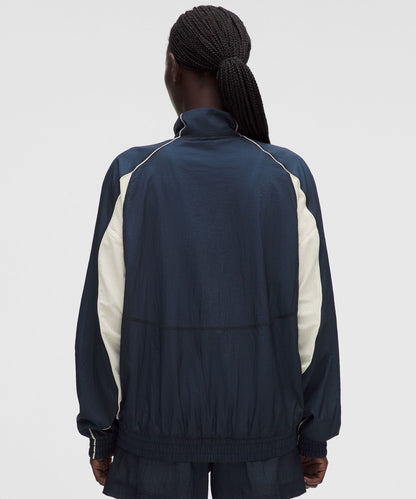 Lululemon License to Train Textured Nylon Jacket