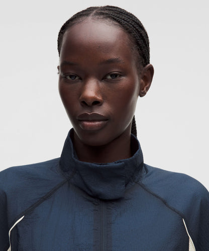 Lululemon License to Train Textured Nylon Jacket