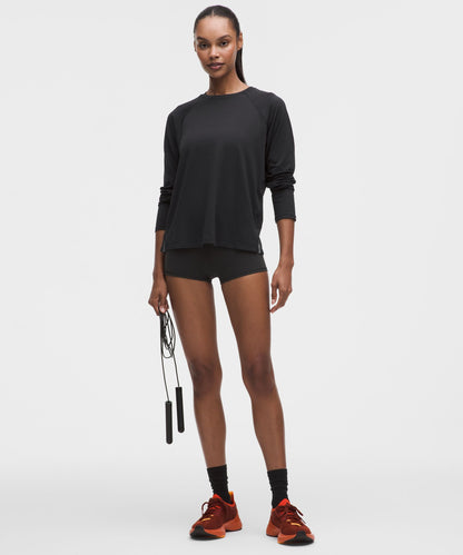 Lululemon Women's License to Train Classic-Fit Long-Sleeve Shirt