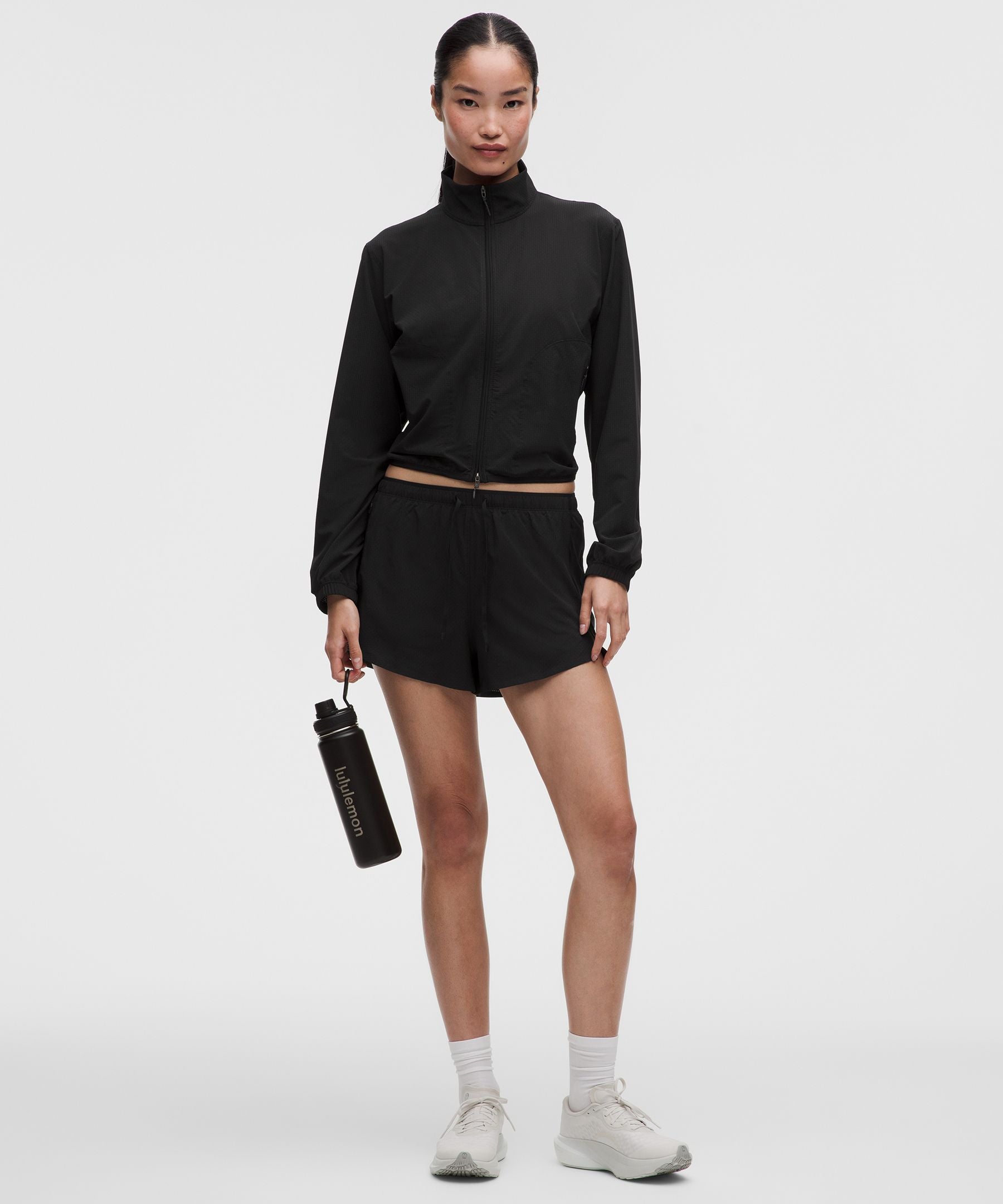 Lululemon Textured Mesh Running Jacket