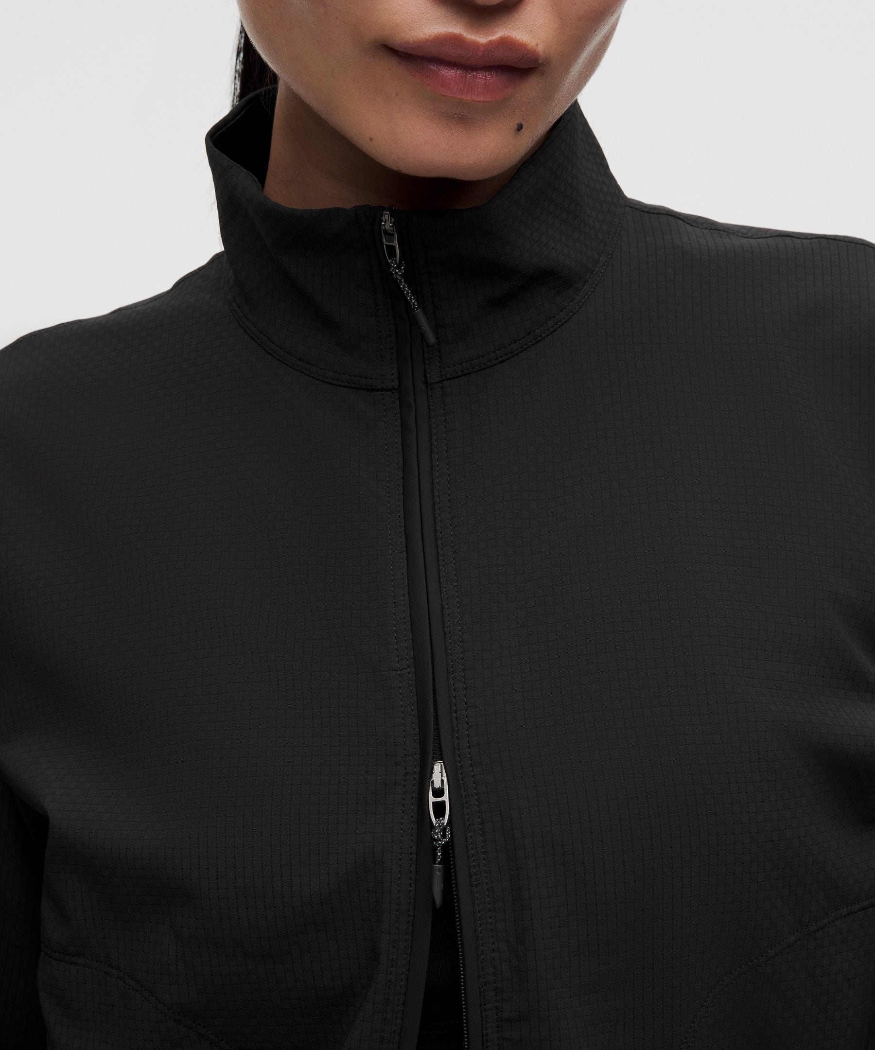 Lululemon Textured Mesh Running Jacket