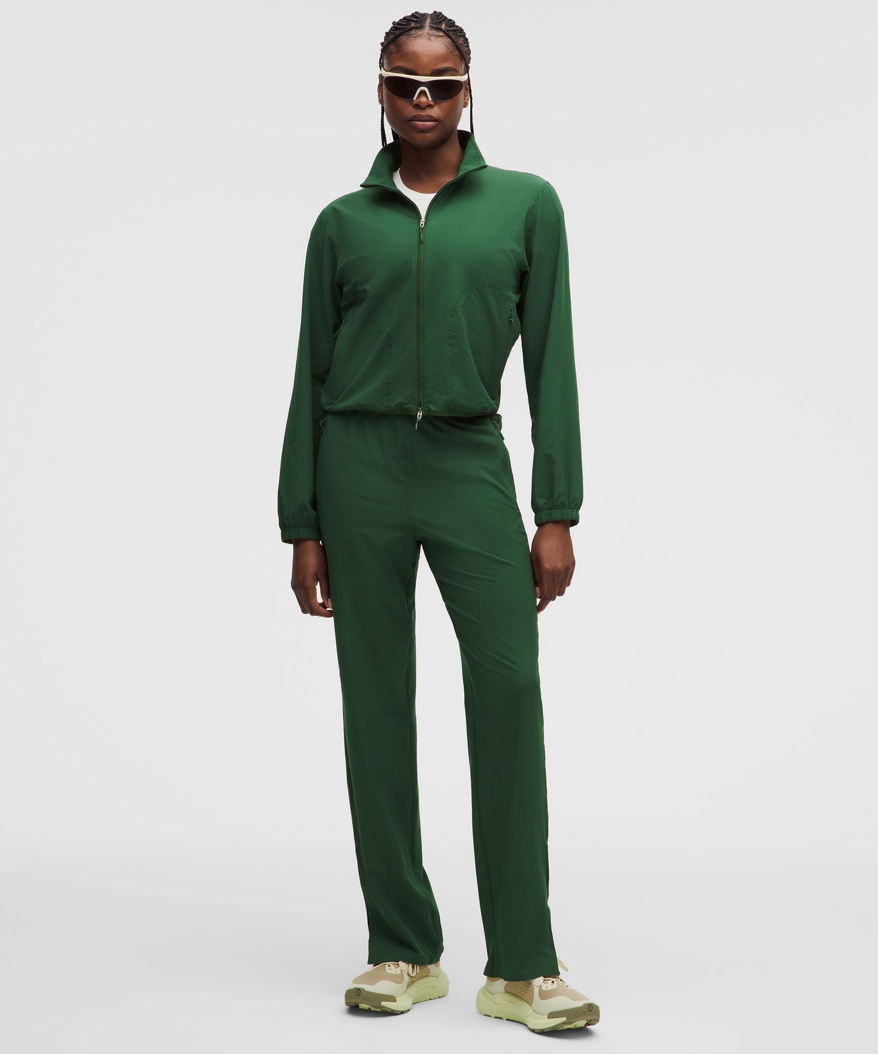 Lululemon Textured Mesh Running Jacket