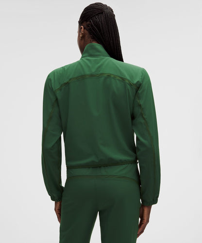 Lululemon Textured Mesh Running Jacket